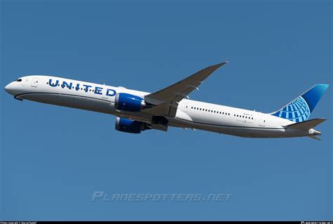 N United Airlines Boeing Dreamliner Photo By Marcel Rudolf