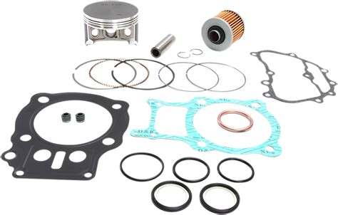 WSM Standard Bore Size Top End Rebuild Kit W Pistons Rings Gaskets