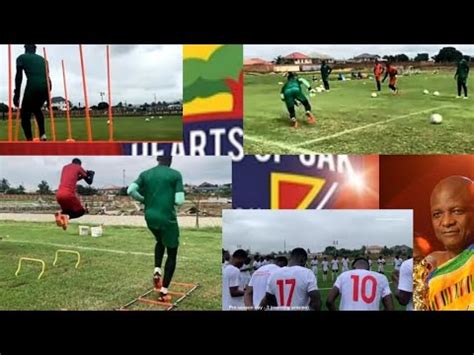 Hearts Of Oak Latest Training Jerry Adjei Is For Goalkeepers