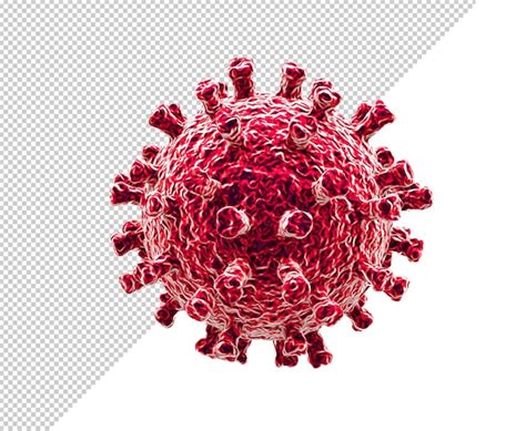 Premium PSD Virus Or Bacteria Mockup