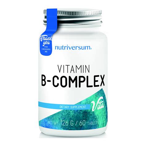 Buy Nutriversum Vita Vitamin B Complex Tabs In Dubai Abu Dhabi