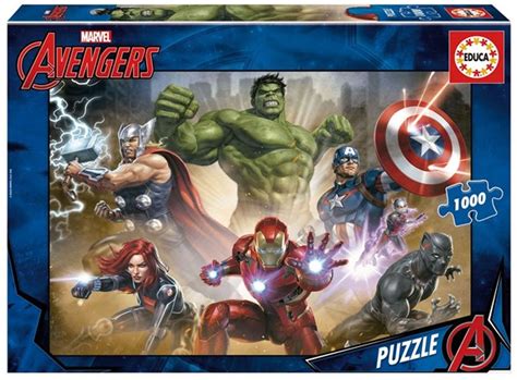 Educa (17694) - "The Avengers" - 1000 pieces puzzle