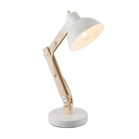 Globo Lighting Lampe Poser En Bois Clair H X Cm Cdiscount