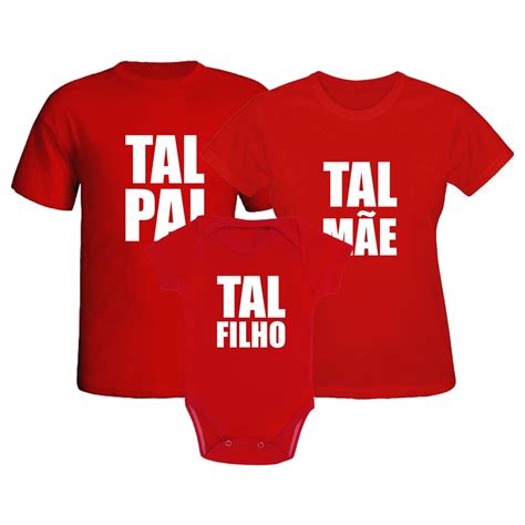 Kit Família Tal Pai Tal Mae Tal Filho Filha Atelier Bebê Bolê