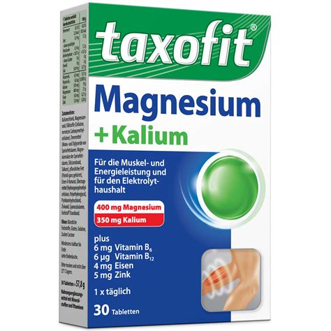 Taxofit Magnesium Kalium Tabletten Shop Apotheke