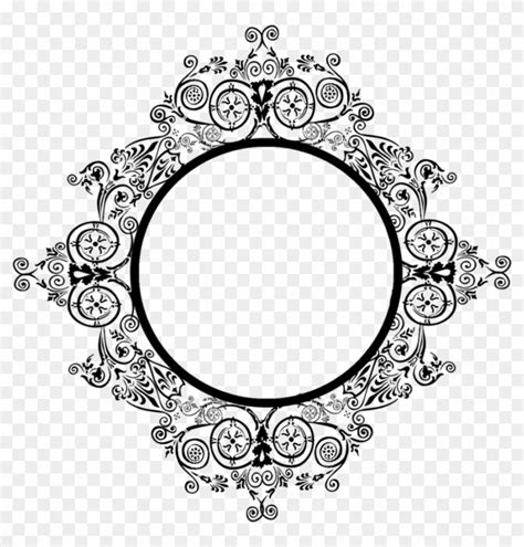 Rustic Circle Border Png Transparent Png Illustrations And Cipart