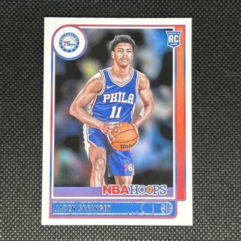 Hoops Jaden Springer Rookie Card Ers Nba Ebay