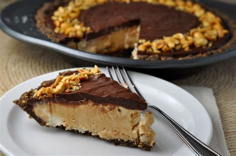 Incredible Peanut Butter Chocolate Ganache Pie | More Sweets Please