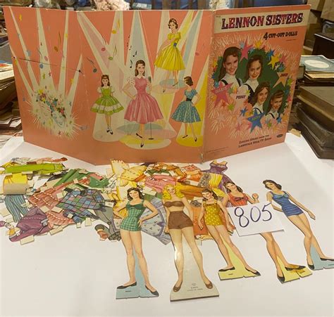 Vintage Lennon Sisters Paper Dolls