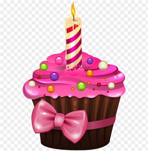 Birthday Cup Cake Png Birthday Cupcake Clipart Png Transparent With