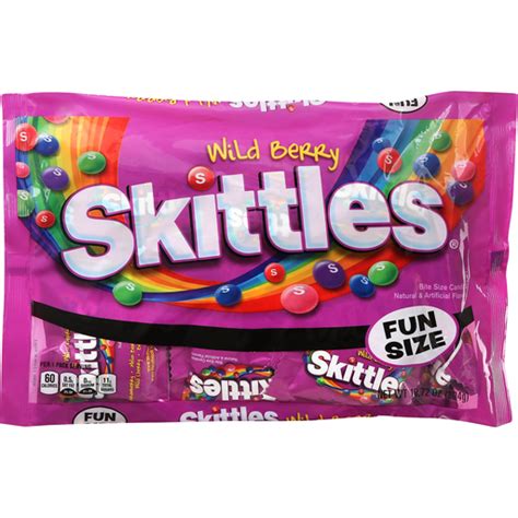 Skittles Candies Wild Berry Bite Size Fun Size Buehlers