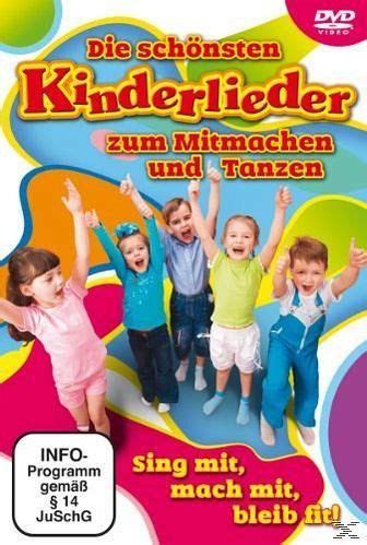 schönsten Kinderlieder zum Mitmachen Tanzen auf DVD Portofrei