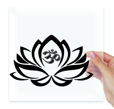 Lotus Flower Vinyl Sticker Decal Car Auto Bumper Moto Glass Etsy