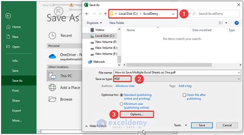 How To Save Multiple Excel Sheets As One Pdf Easy Methods