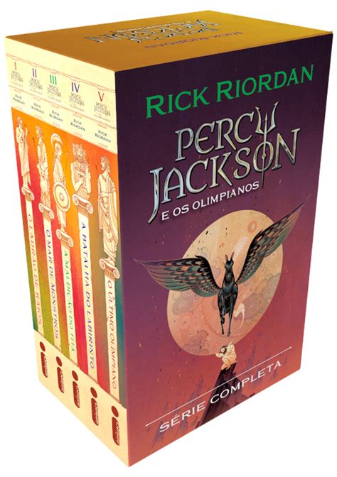 Box Percy Jackson E Os Olimpianos