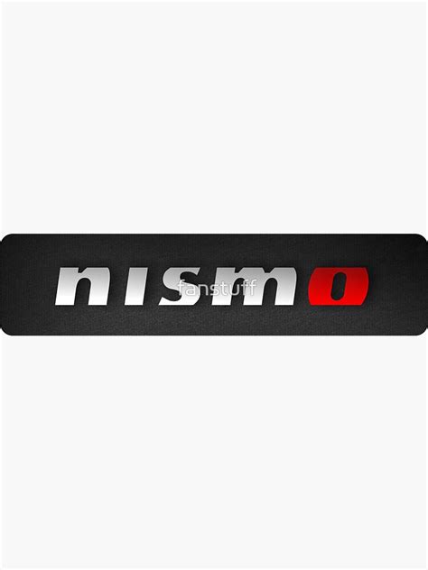 Nissan Nismo Sticker For Sale By Fanstuff Redbubble