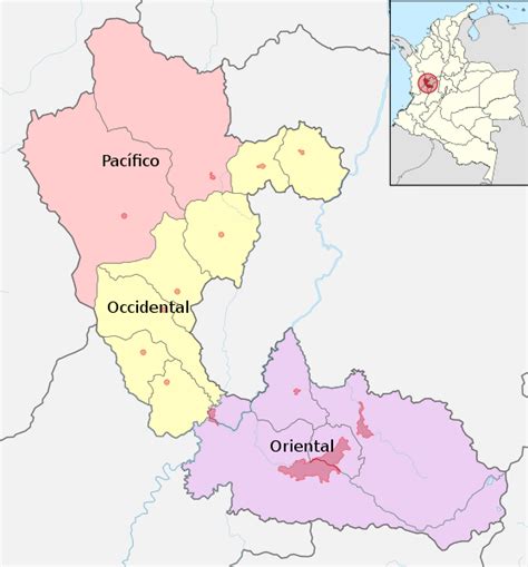 Filemapa De Risaralda Subregionessvg Wikimedia Commons