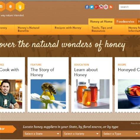 The National Honey Board Website Download Scientific