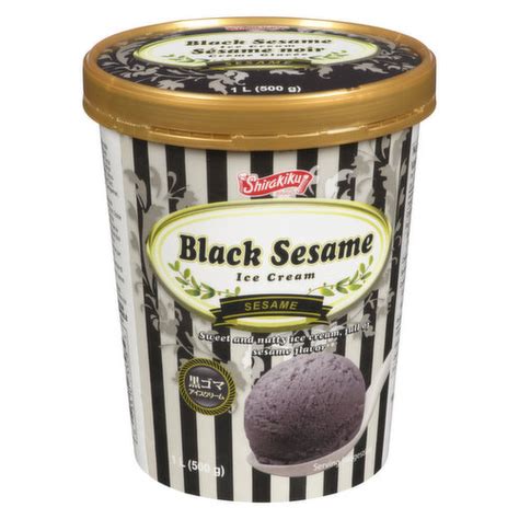 Shirakiku Black Sesame Ice Cream