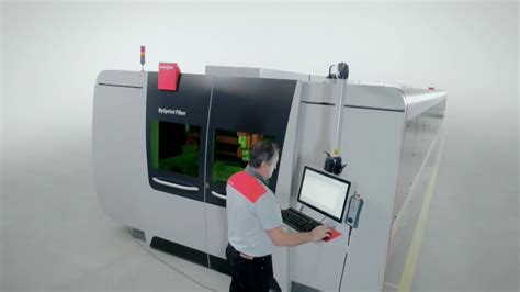 Bystronic Laser Cutting System Bysprint Fiber Youtube