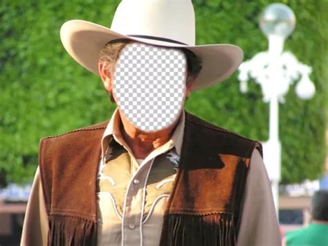 Create A Photo Montage With Your Face And Put On A Cowboy