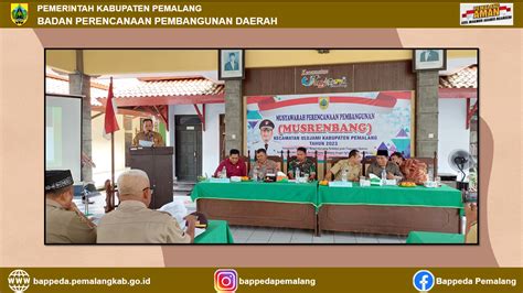 Musyawarah Perencanaan Pembangunan Tingkat Kecamatan Tahun