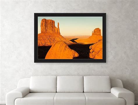 Monument Valley Print Utah Wall Art Western Landscape Etsy