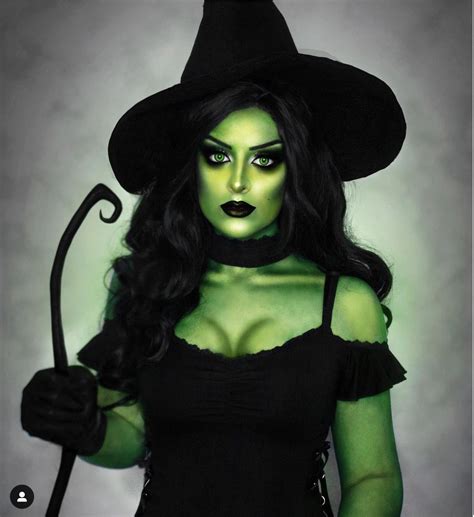 Wizard Of Oz Witch Wicked Witch Costume Halloween Makeup Witch Witch