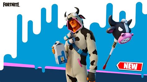 New Guernsey Skin Showcase Fortnite Item Shop Udderly Invincible