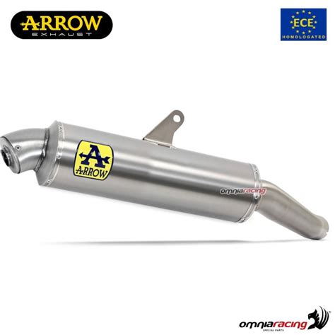 Arrow Exhaust Race Tech Slip On Titanium Approved Honda Africa