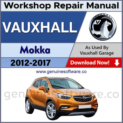 Vauxhall Mokka Workshop Repair Manual & Wiring Diagrams