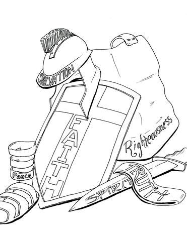 Armor Of God Coloring Pages at GetColorings.com | Free printable ...