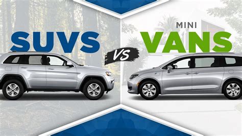 SUV Vs Minivan: What Is the Difference? | Mini van, Suv, Chrysler pacifica