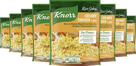 Knorr Rice Side Dish Creamy Chicken 5 7 Oz 8 Count Everything Else