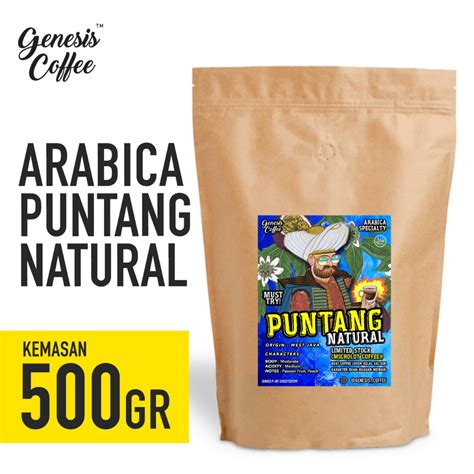 Jual Arabica Specialty Puntang Natural Kemasan Kraft Gr Shopee