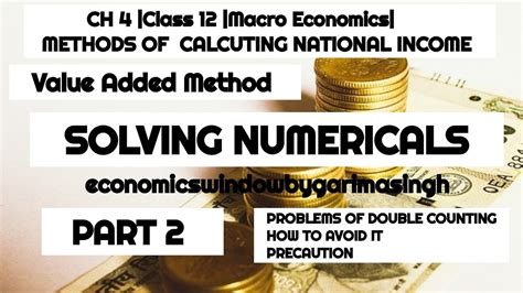 Macro Economics Chapter Methods Of Calculating National Income Class