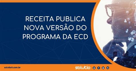 Receita Publica Nova Vers O Do Programa Da Ecd