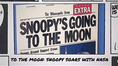 To The Moon Snoopy Soars With NASA At The Cape Fear Museum YouTube