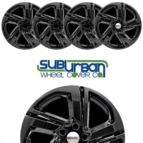 2018 2020 Gmc Terrain Sle Slt 18 Gloss Black Wheel Skins Imp 418blk Set4 Ebay