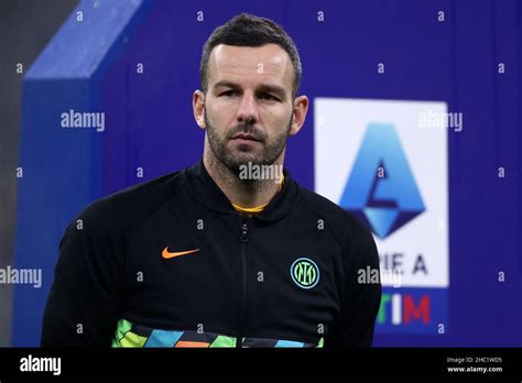 Samir Handanovic Of Fc Internazionale Looks On During The Serie A Match