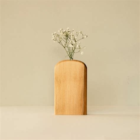 Flower Holder No 04 Wooden Story