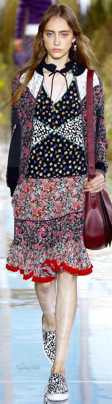 Coach Spring 2016 Rtw Fashion Patchwork Ideas Clothing Boho