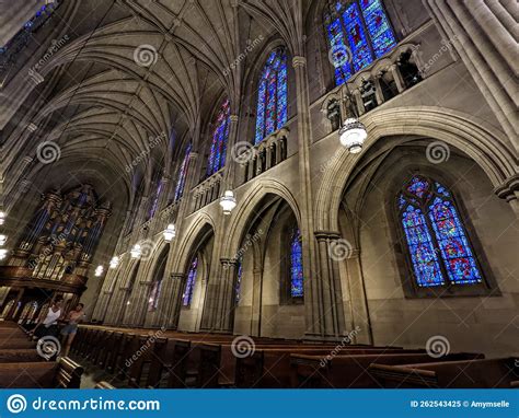 Duke University Chapel Durham NC Stained Glass Window Architecture ...