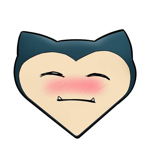 Twitch Emote Transparent Heart Snorlax Mine Greedy Emotes Cute