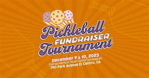 Pickleball Fundraiser Tournament Kyma Events