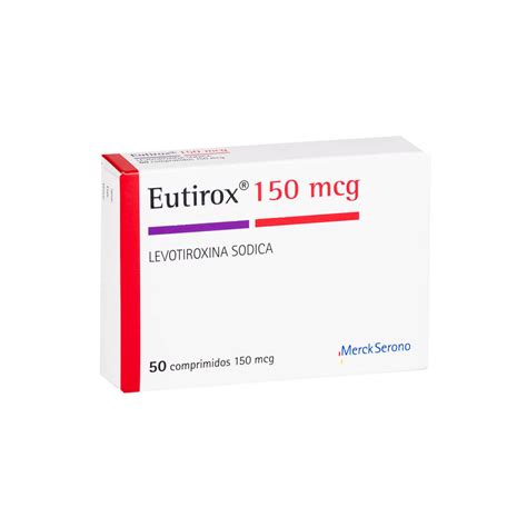 Eutirox 150 Mcg X 50 Comprimidos Farmacia Santa Gemita