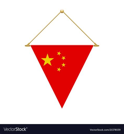 Verzamelingen Militaria China Flag Bunting Triangular Metres Flags