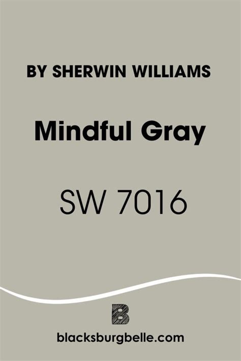 Sherwin Williams Mindful Gray SW 7016 Review Inspiration