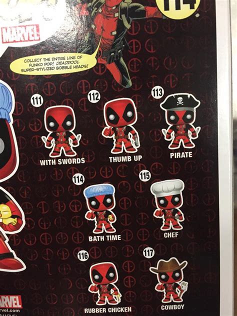 Funko Pop DEADPOOL Exclusive and Variant Figures are So Very Deadpool