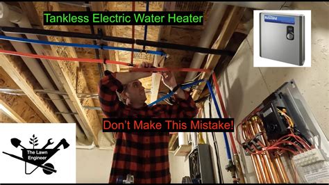 Tankless Electric Water Heater Conversion Richmondrheem 27 Kw Youtube